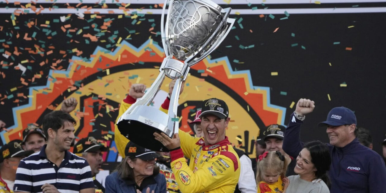 Joey Logano logra su tercer campeonato de la Copa NASCAR tras un gran día en el Phoenix Raceway