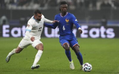 Francia empata con Israel en medio de alta seguridad y avanza en la Liga de Naciones