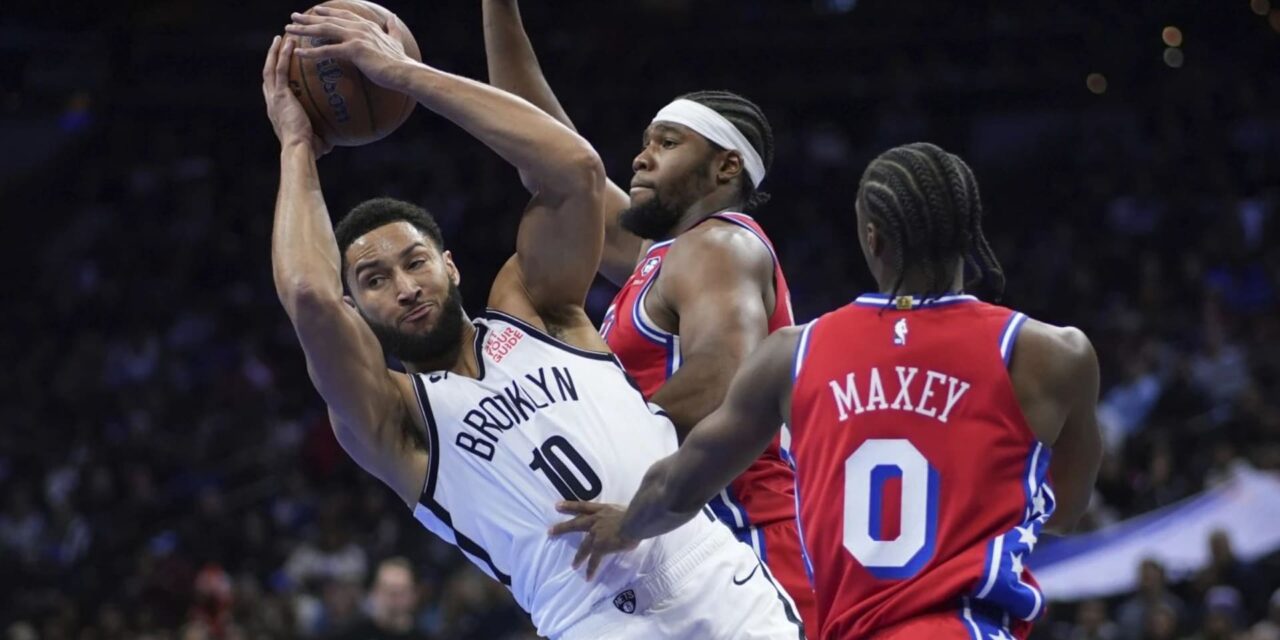 McCain y Maxey ayudan en remontada de 76ers, que vencen 113-98 a Nets y cortan racha de 5 derrotas