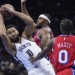 McCain y Maxey ayudan en remontada de 76ers, que vencen 113-98 a Nets y cortan racha de 5 derrotas