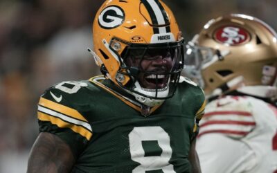 Packers aplastan 38-10 a los 49ers mermados con tres TDs de Josh Jacobs