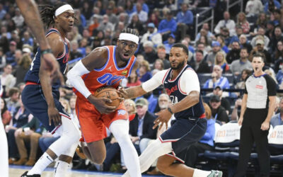 Gilgeous-Alexander anota récord personal de 45 puntos y Thunder vence 134-128 a Clippers