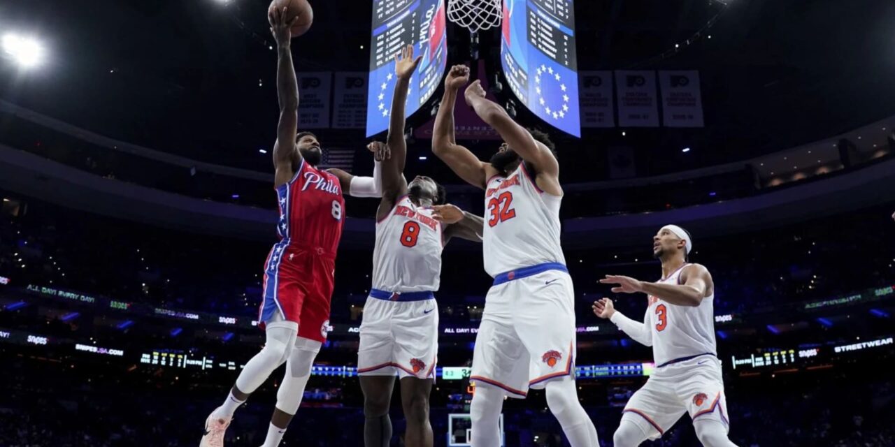 Anunoby lleva a Knicks hacia victoria 111-99 sobre 76ers en debut de Embiid