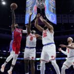 Anunoby lleva a Knicks hacia victoria 111-99 sobre 76ers en debut de Embiid