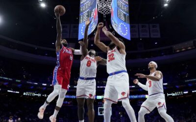 Anunoby lleva a Knicks hacia victoria 111-99 sobre 76ers en debut de Embiid