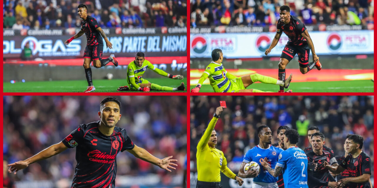 Xolos cerca de semifinales; goleó al líder Cruz Azul