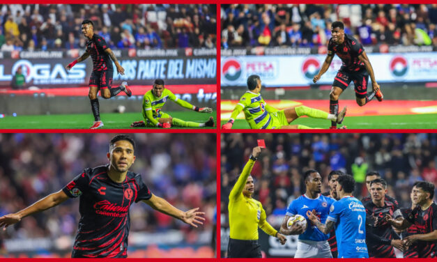 Xolos cerca de semifinales; goleó al líder Cruz Azul