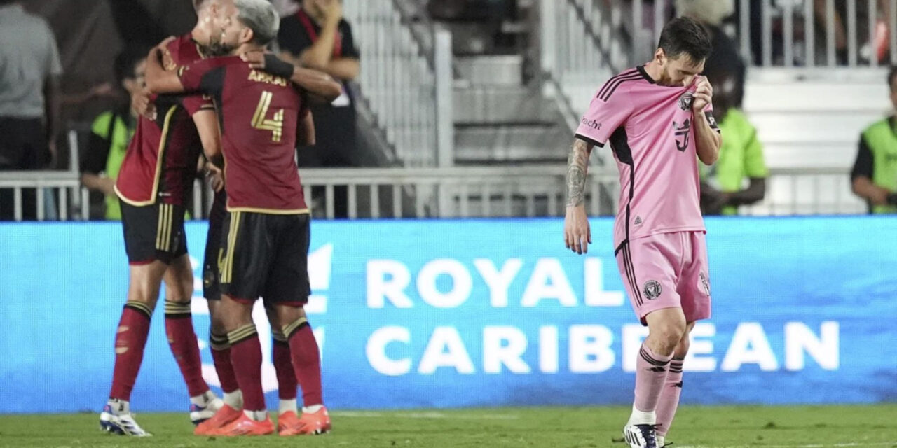 Messi e Inter Miami se estrellan en playoffs de la MLS al caer 3-2 ante Atlanta United