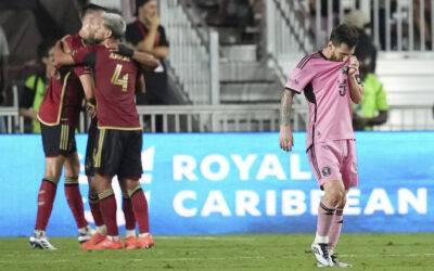 Messi e Inter Miami se estrellan en playoffs de la MLS al caer 3-2 ante Atlanta United