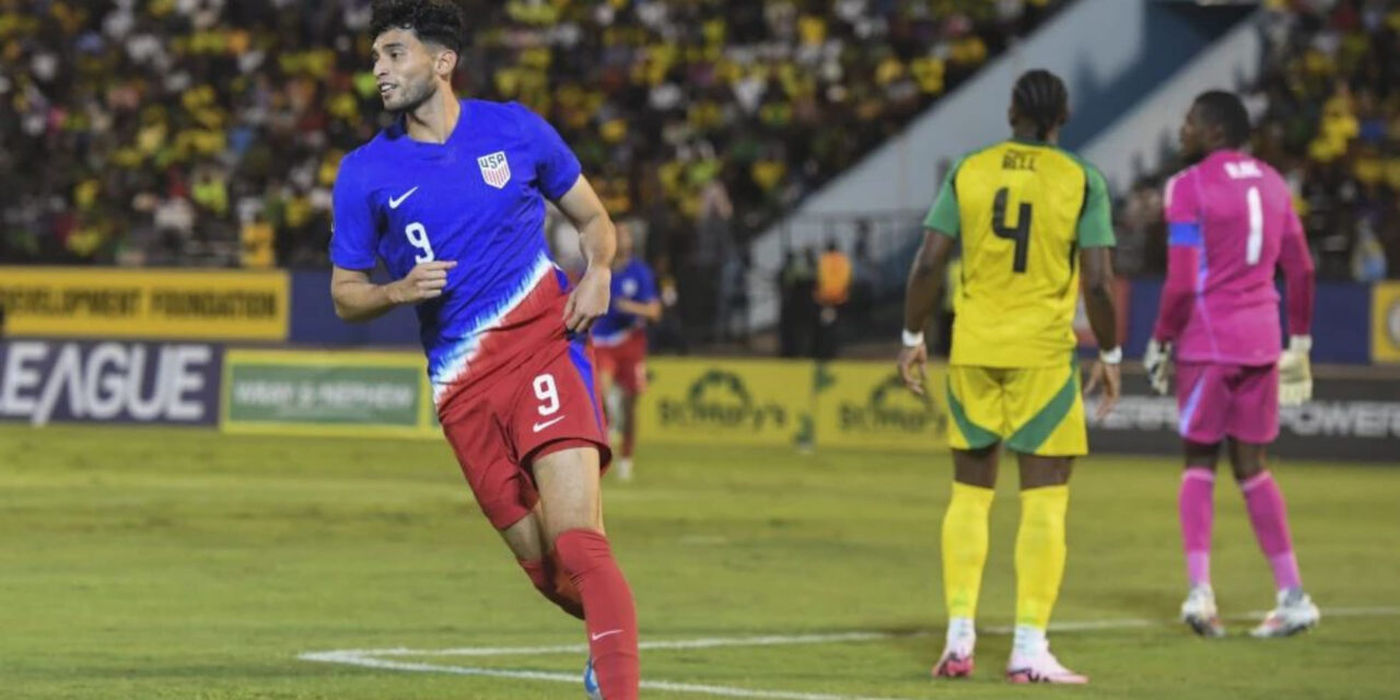 Gol de Pepi da victoria a EEUU sobre Jamaica por 1-0 en la ida de cuartos de la Liga de Naciones