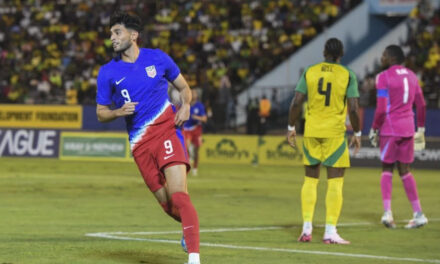 Gol de Pepi da victoria a EEUU sobre Jamaica por 1-0 en la ida de cuartos de la Liga de Naciones