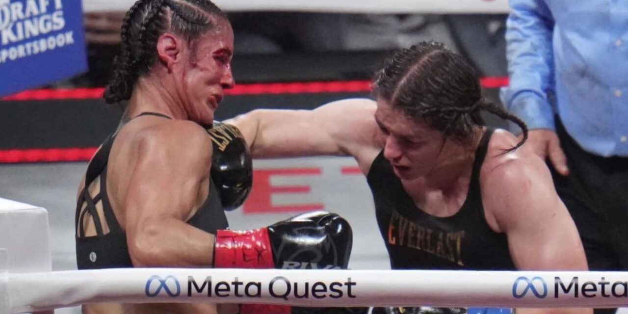 Katie Taylor vence nuevamente a Amanda Serrano en otra batalla con decisión polémica