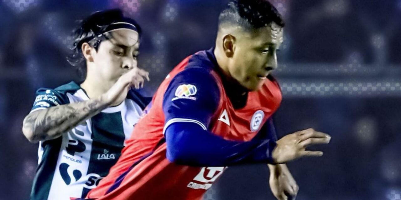 Cruz Azul le pega a Santos 