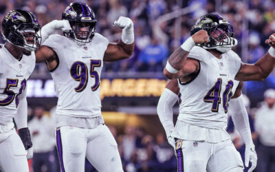 Jackson logra 3 TDs, John Harbaug supera a su hermano y Ravens vencen 30-23 a Chargers