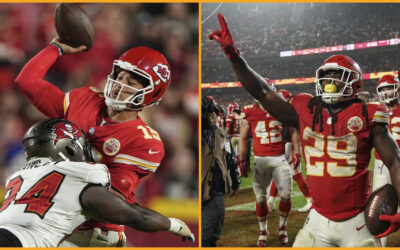 Mahomes lanza 3 pases de TD, Hunt define el juego en tiempo extra y Chiefs ganan 30-24 a Buccaneers