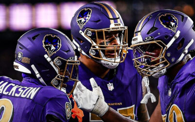 Jackson encabeza remontada de Ravens, que frenan conversión de 2 puntos y vencen 35-34 a Bengals