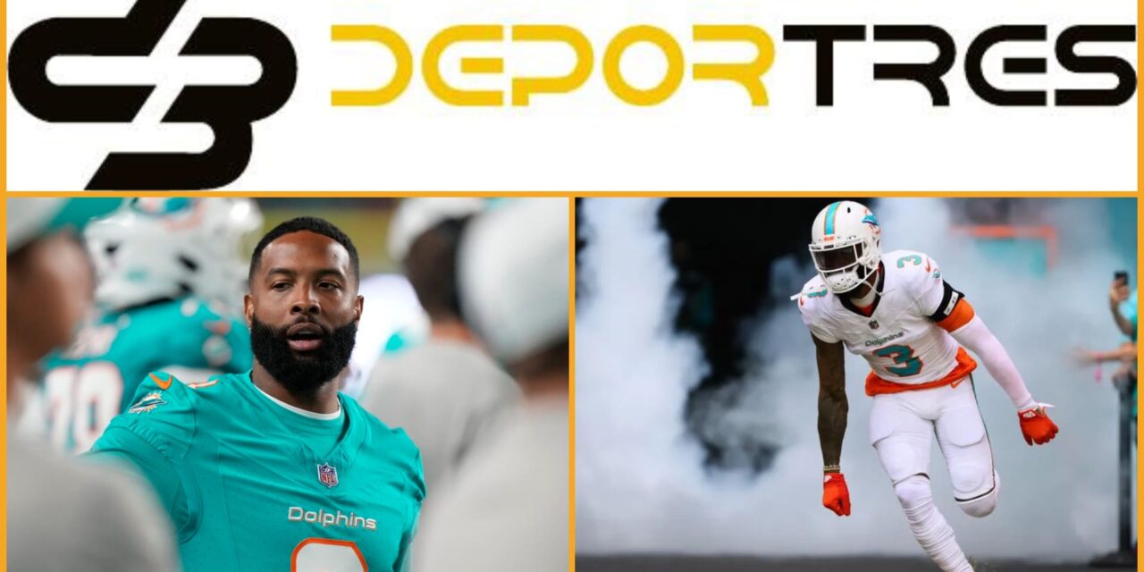 Dolphins dan de baja al veterano receptor Odell Beckham Jr.(Videos D3 completo 12:00 PM)