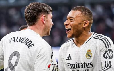Real Madrid despide el año con una victoria de 4-2 sobre el Sevilla en la Liga española