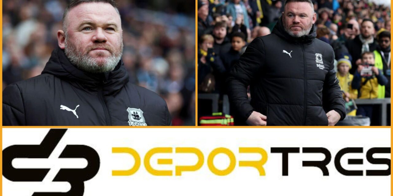 Wayne Rooney destituido como entrenador del Plymouth, último en la Championship(Video D3 completo 12:00 PM)