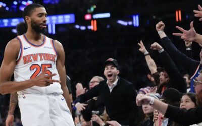 Bridges brilla con 41 puntos y Knicks superan a Spurs pese a debut estelar de Wembanyama en Navidad