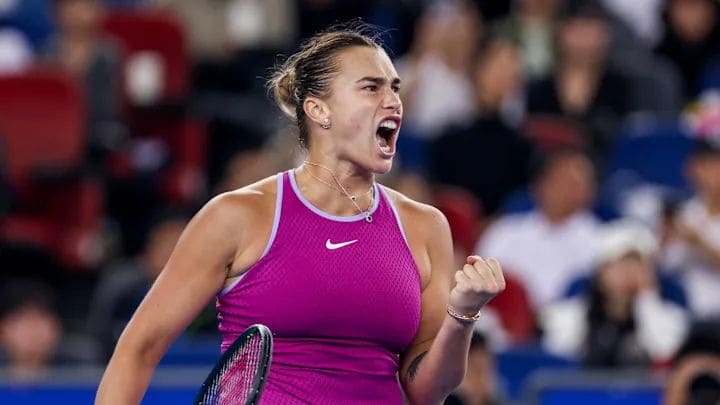 Aryna Sabalenka gana el premio a la Jugadora del Año de la WTA