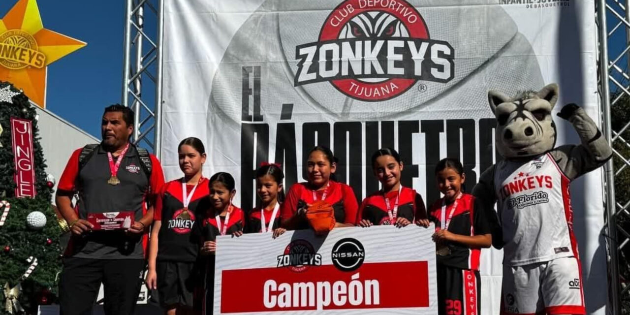 Zonkeys logra título femenil, tras gran actuación