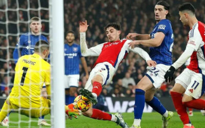 Havertz logró el gol del triunfo del Arsenal sobre el Ipswich en el cierre del ‘Boxing Day’