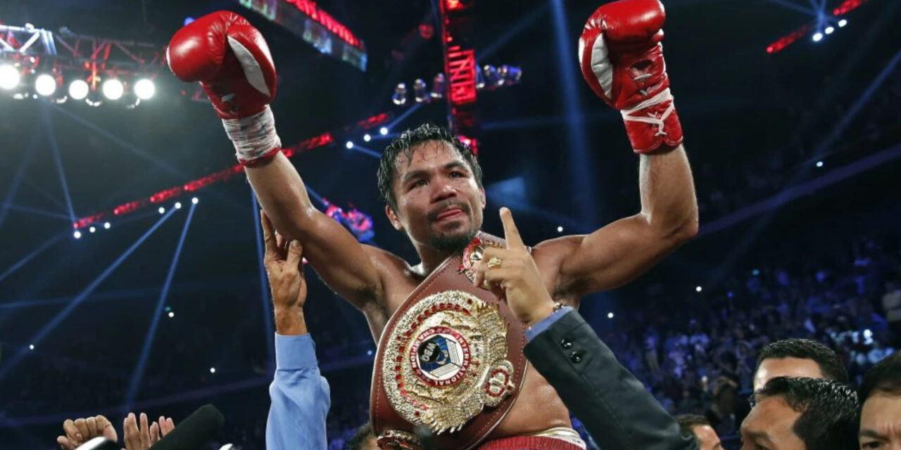 Manny Pacquiao, al Salón de la Fama del Boxeo tras ganar títulos en 8 categorías