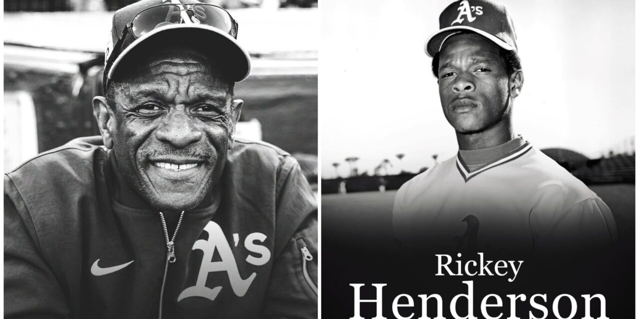 Rickey Henderson, el rey de las bases robadas, falleció a los 65 años