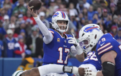 Los Bills aseguran el segundo puesto de la AFC tras aplastar 40-14 a los indisciplinados Jets