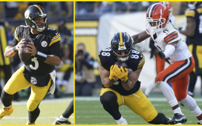 Wilson lanza para 2 touchdowns y los Steelers superan 27-14 a Browns
