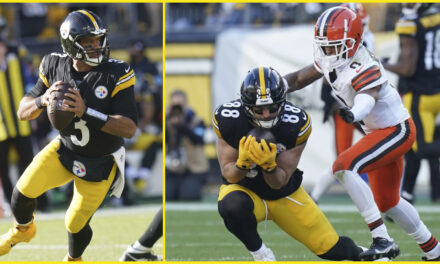 Wilson lanza para 2 touchdowns y los Steelers superan 27-14 a Browns