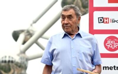 Eddy Merckx, leyenda del ciclismo, sufre fractura de cadera en accidente de bicicleta