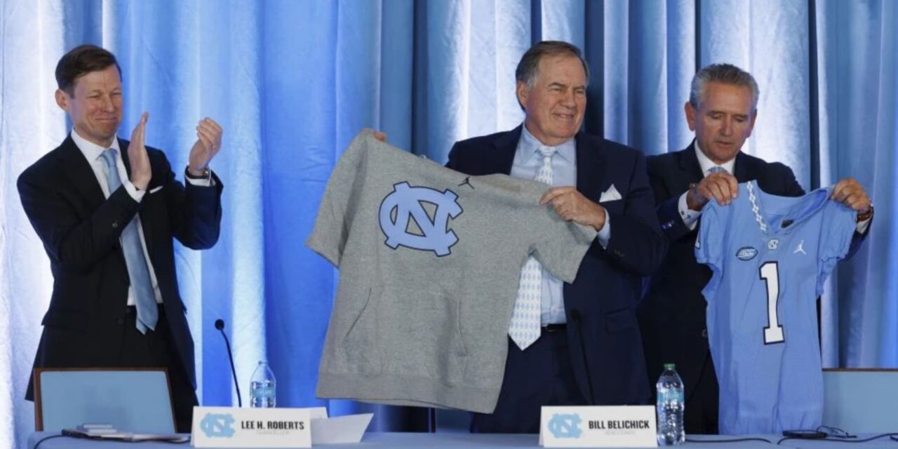 Bill Belichick ‘siempre quiso’ probarse en el colegial. Ahora lo hará en Carolina del Norte