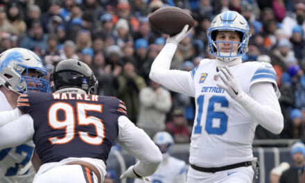 Lions logran récord para la franquicia con 13 victorias al derrotar 34-17 a los Bears