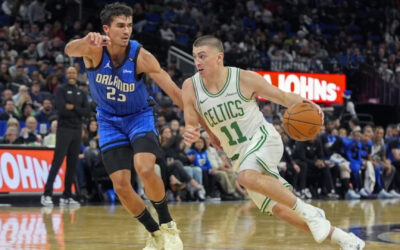 Da Silva anota un triple y Magic logra remontada de 108-104 sobre Celtics sin Tatum