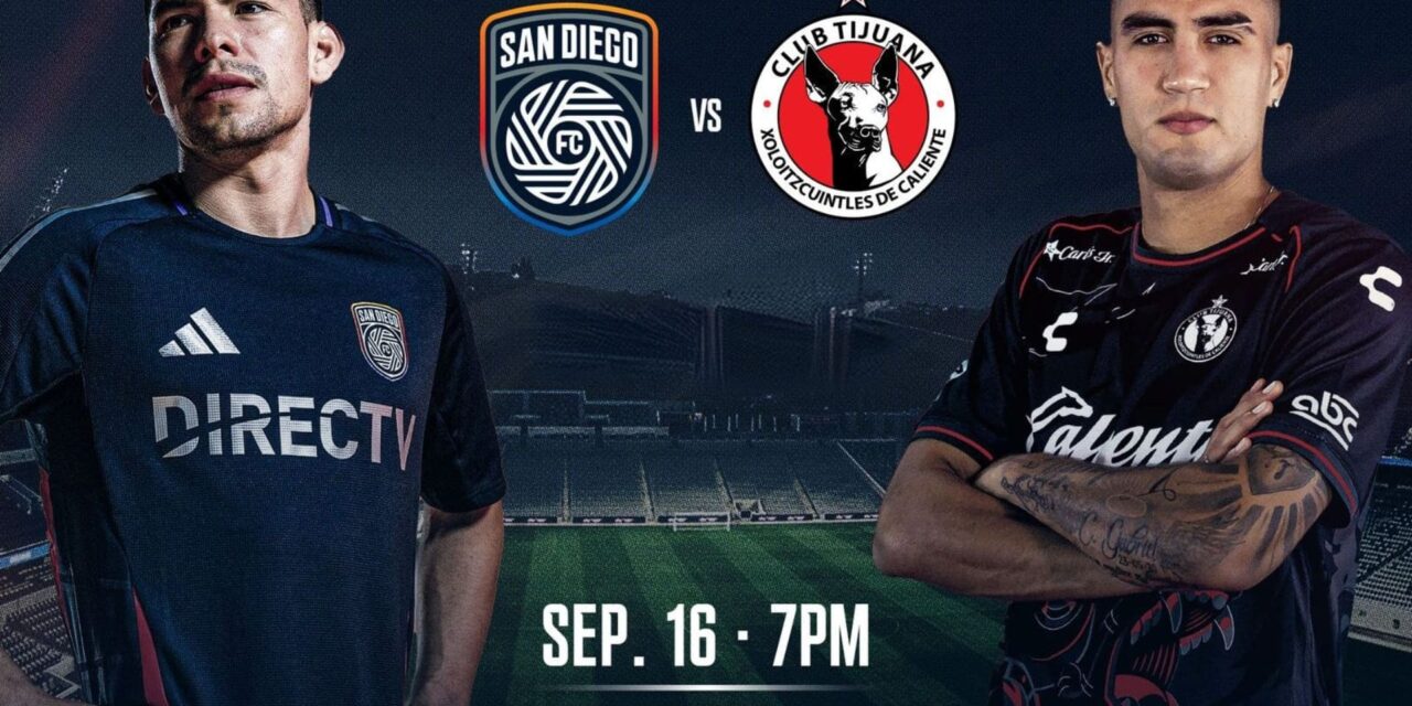 San Diego FC y Club Tijuana anuncian partido amistoso en Snapdragon Stadium