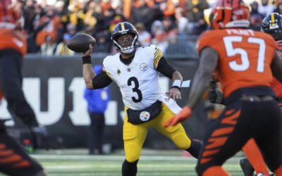 Russell Wilson lanza 414 yardas y 3 TD en victoria de Steelers 44-38 sobre Bengals