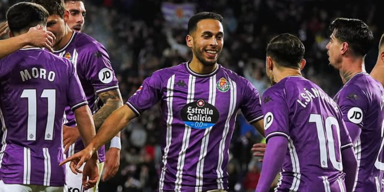 Valladolid vence a Valencia y abandona el último lugar de La Liga