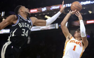 Giannis y Bucks vencen 110-102 a Hawks y avanzan a la final de la Copa NBA