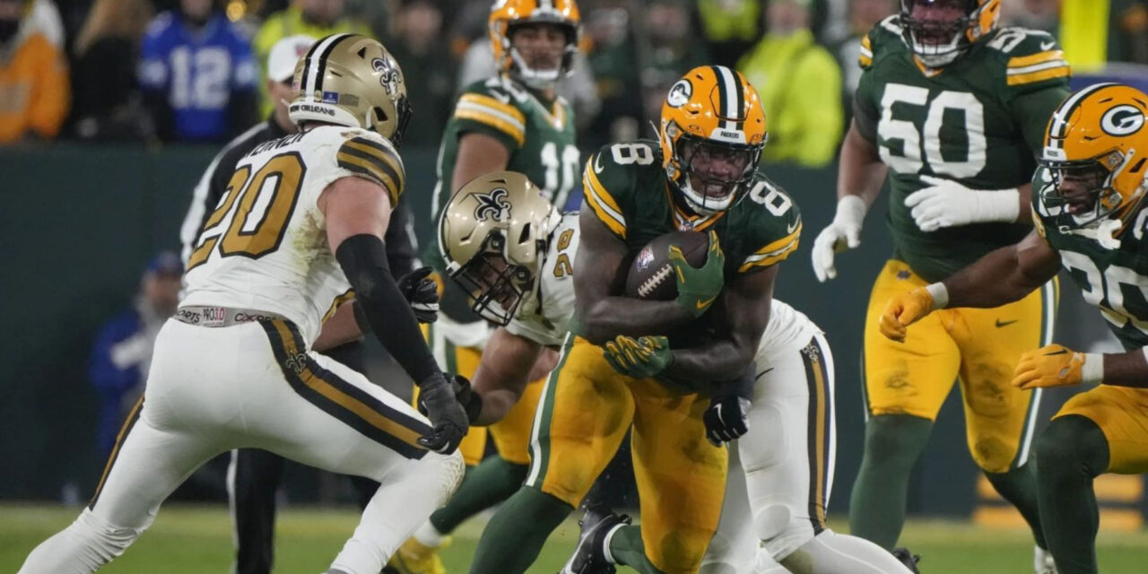 Packers aseguran lugar en playoffs tras vencer 34-0 a Saints