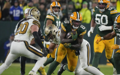 Packers aseguran lugar en playoffs tras vencer 34-0 a Saints