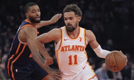 Los Hawks remontan para vencer 108-100 a los Knicks y avanzan a las semifinales de la NBA Cup