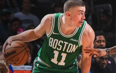 Pritchard anota 27 puntos y 7 triples, llevando a Celtics a su victoria 20 ante Pistons 123-99