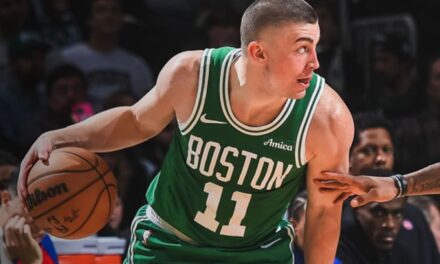 Pritchard anota 27 puntos y 7 triples, llevando a Celtics a su victoria 20 ante Pistons 123-99