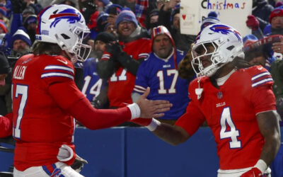Cook anota 2 TD y defensa de Bills fuerza 3 pérdidas en victoria 24-21 sobre Patriots