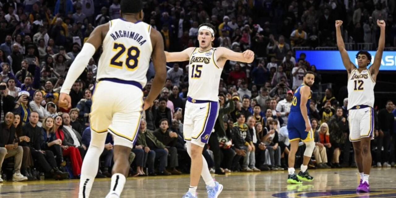  Lakers vencen a Warriors por 115-113