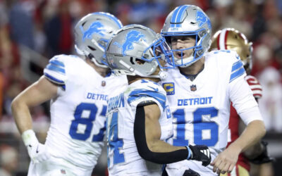 Lions vencen 40-34 a los 49ers en preparación para el choque divisional de la Semana 18