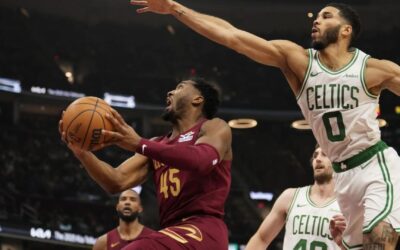 Cavaliers ganan 115-111 y cortan racha de victorias de los Celtics
