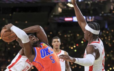 Gilgeous-Alexander anota 32 y lleva a Thunder a final de NBA Cup tras vencer 111-96 a Rockets